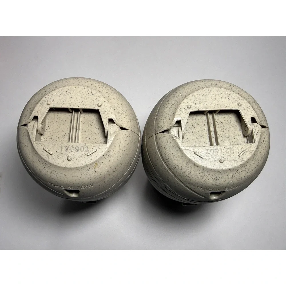 Set Of 2 Glade Automatic Air Freshener Spray Dispenser Holder‎ Stone Tan Leaf